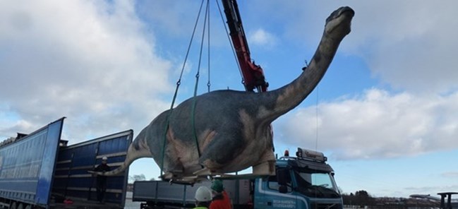 Dinosaurus på Bornholm